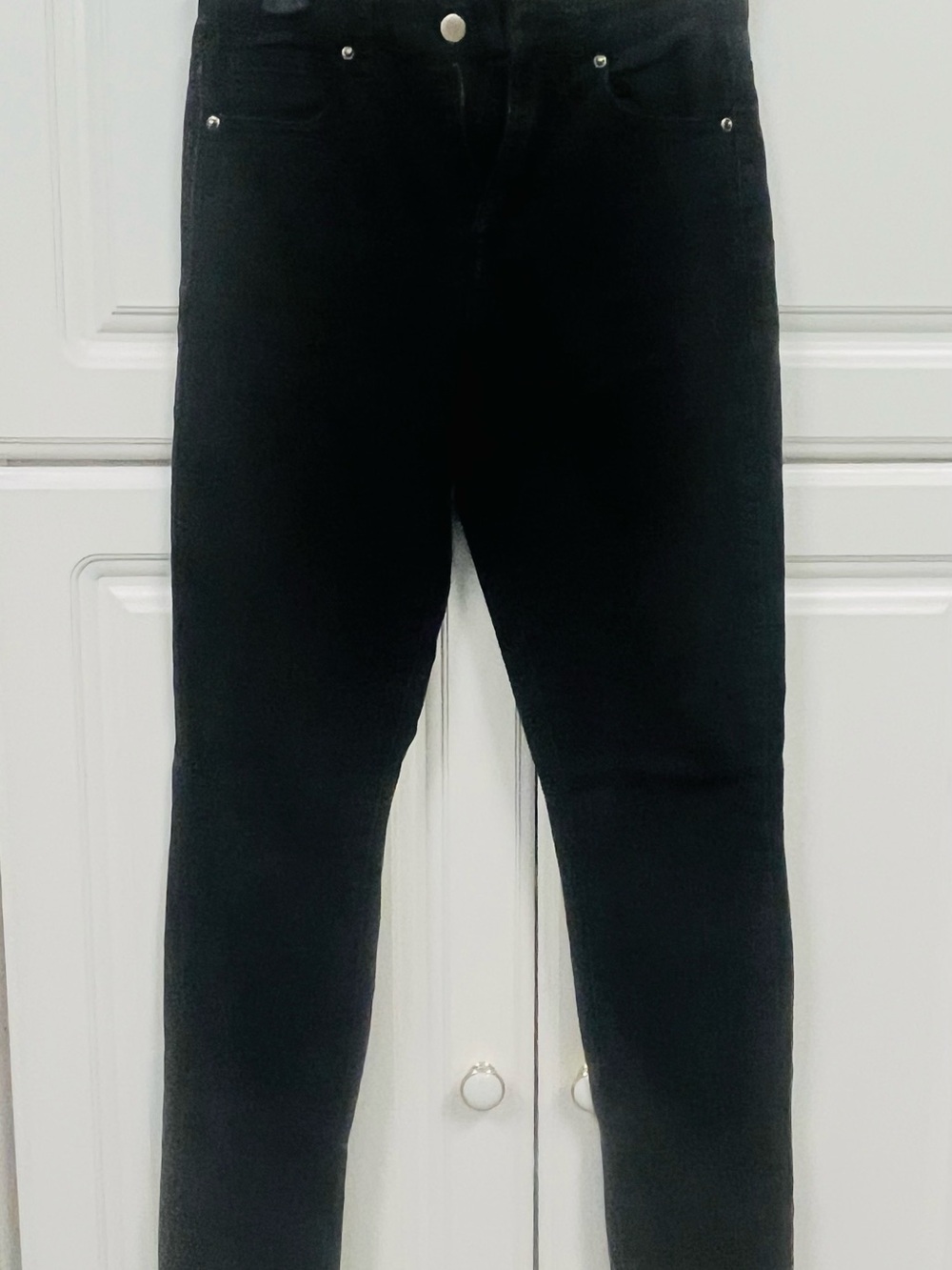 Forever 21 Black High-Rise Skinny Jeans